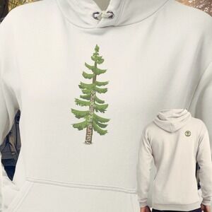 Natural‎ Intelligence Tree Graphic Hoodie Mens Pullover Sweatshirt Soft To Touch